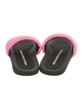 Alexander Wang Canvas Printed Slides