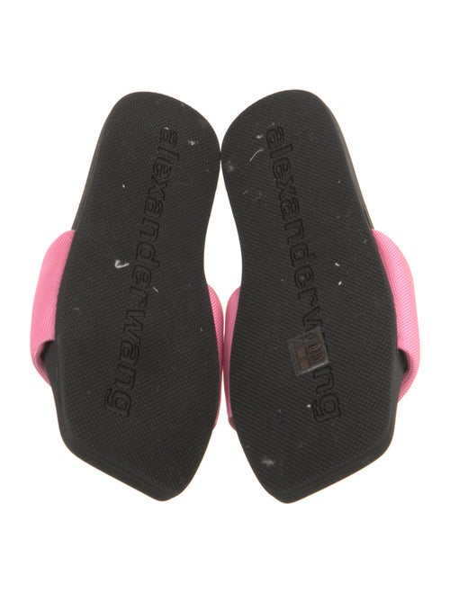Alexander Wang Canvas Printed Slides