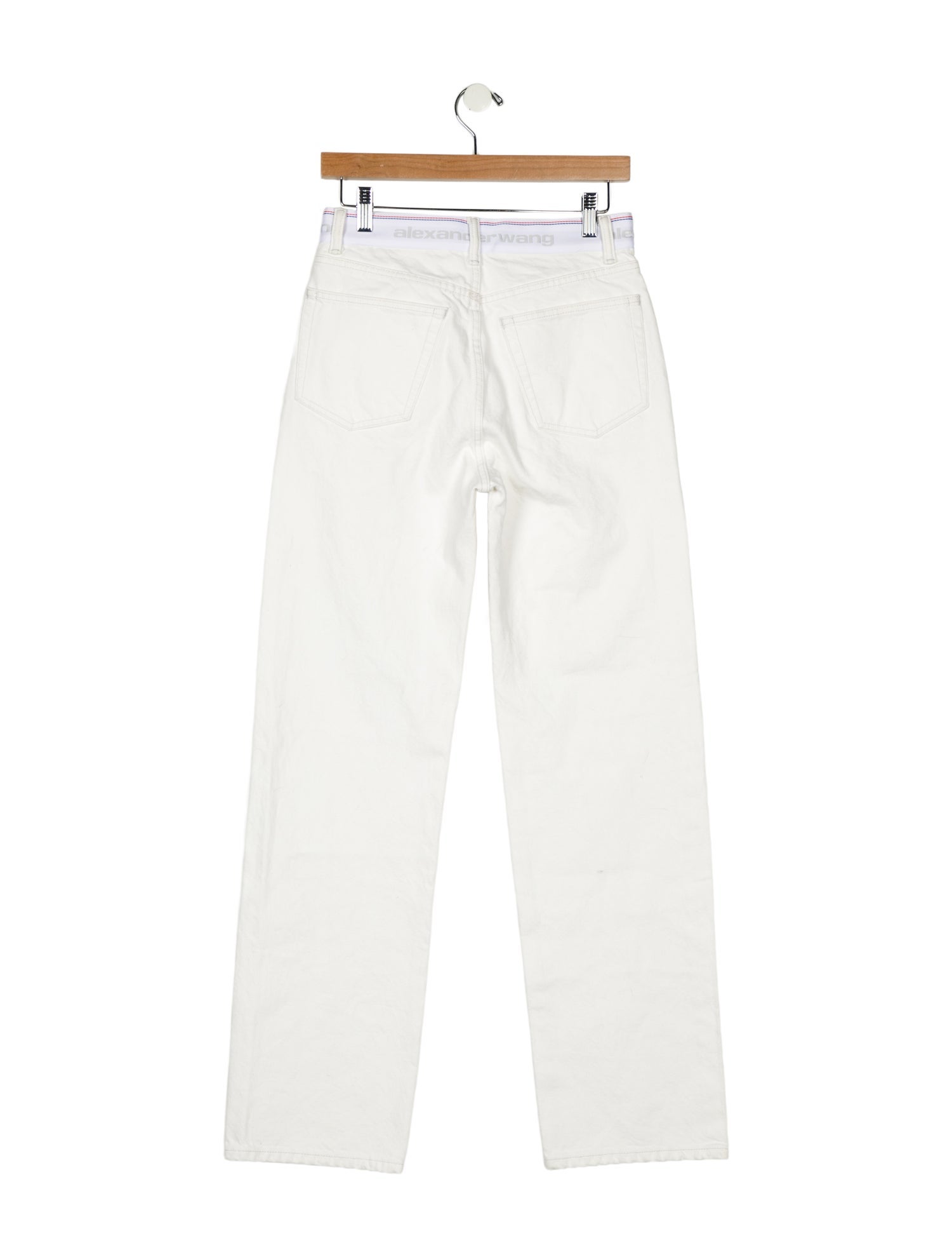 Alexander Wang Mid-Rise Wide Leg Jeans