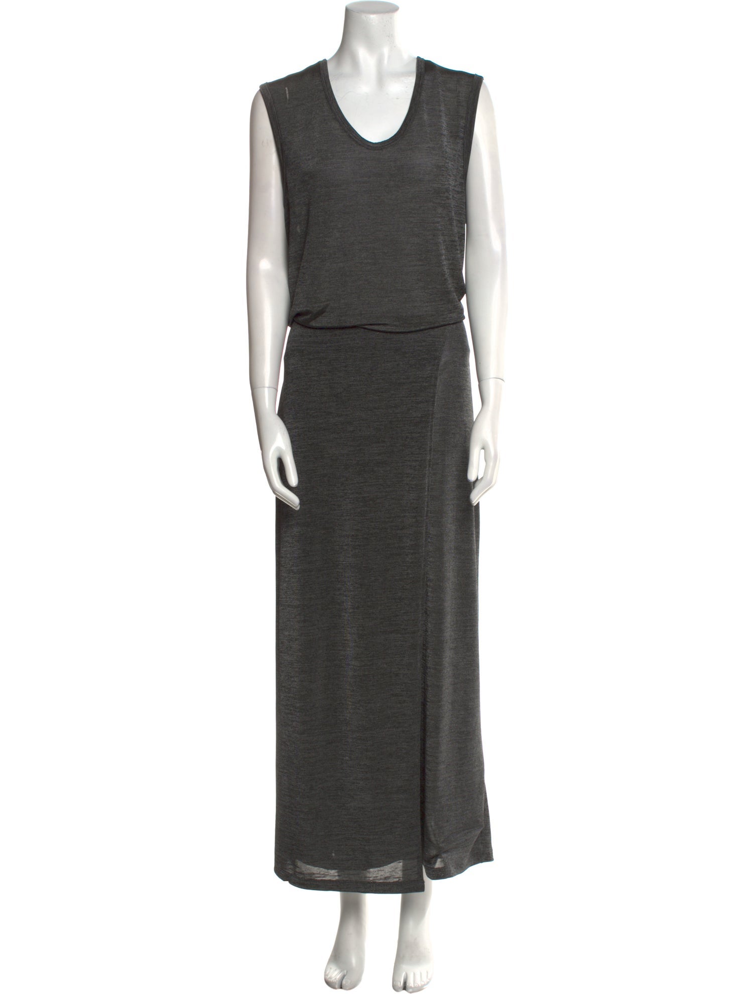 Alexander Wang Scoop Neck Long Dress