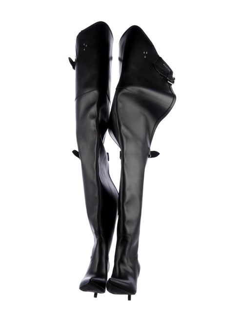 Alexander Wang Leather Lace-Up Boots