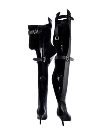 Alexander Wang Leather Lace-Up Boots