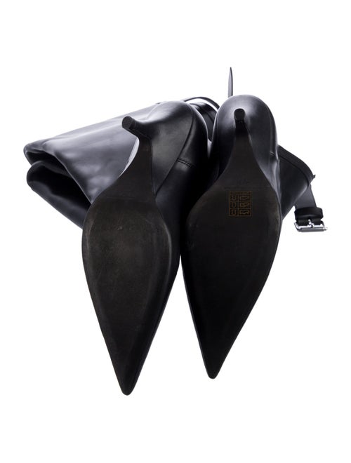 Alexander Wang Leather Lace-Up Boots