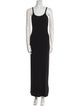 Alexander Wang Scoop Neck Long Dress