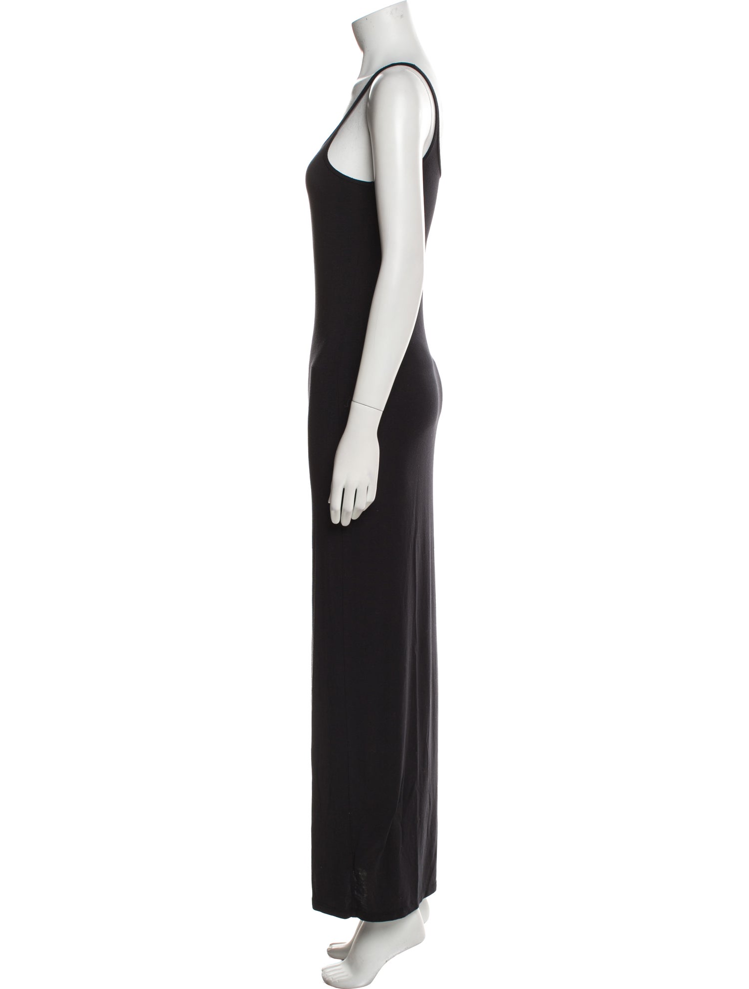 Alexander Wang Scoop Neck Long Dress