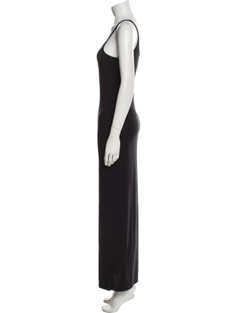 Alexander Wang Scoop Neck Long Dress