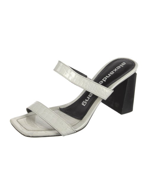 Alexander Wang Leather Slides
