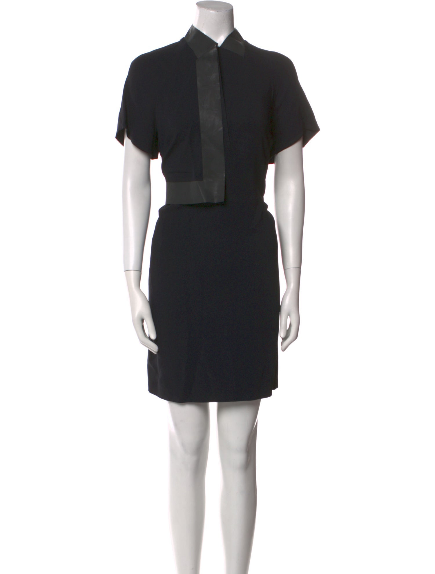 Alexander Wang Mock Neck Knee-Length Dress