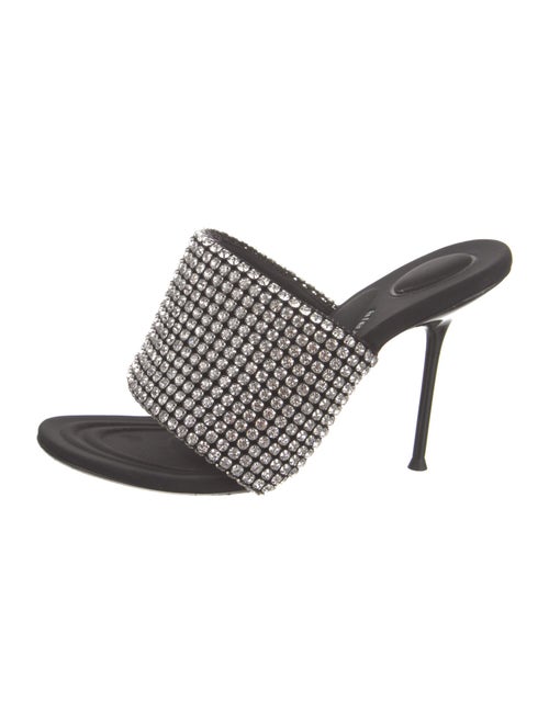 Alexander Wang Crystal Embellishments Slides