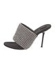 Alexander Wang Crystal Embellishments Slides