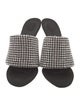 Alexander Wang Crystal Embellishments Slides