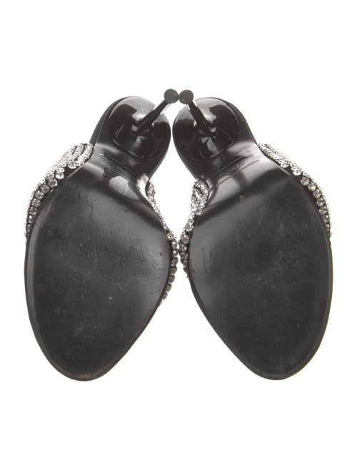 Alexander Wang Crystal Embellishments Slides