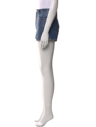 Alexander Wang Striped Mini Shorts