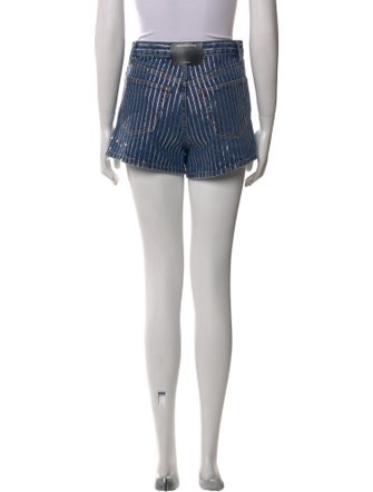 Alexander Wang Striped Mini Shorts