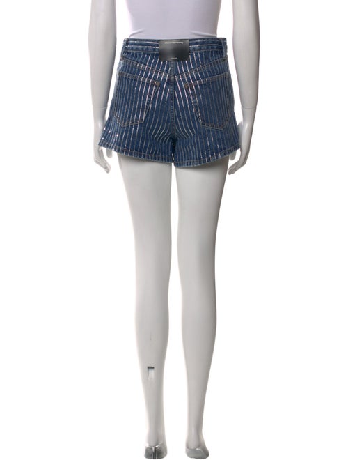 Alexander Wang Striped Mini Shorts