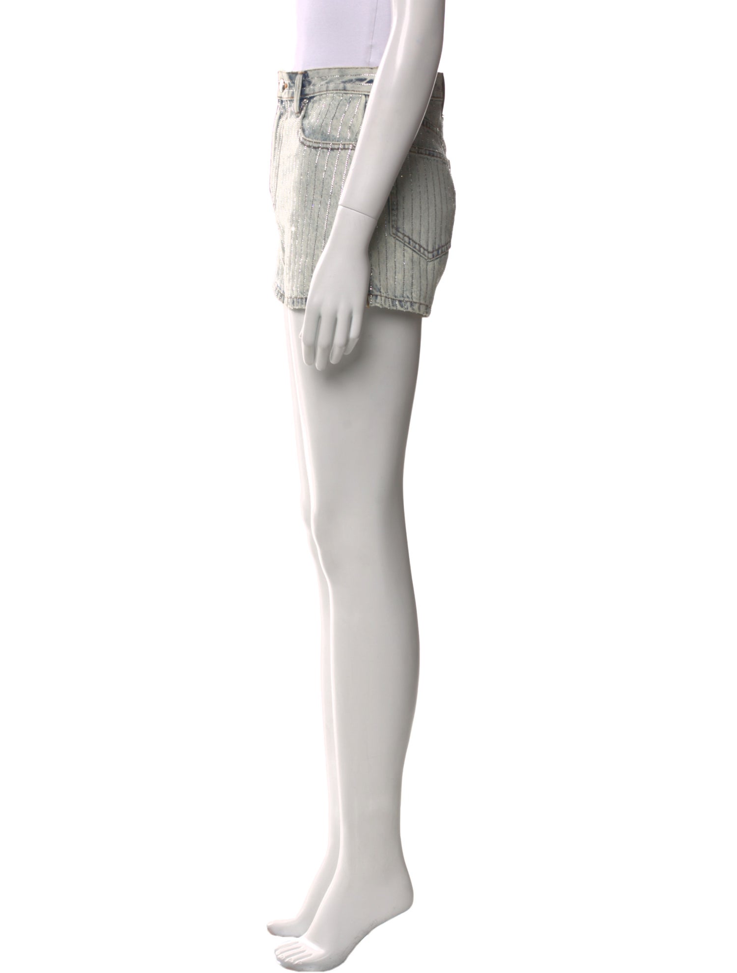 Alexander Wang Striped Mini Shorts w/ Tags