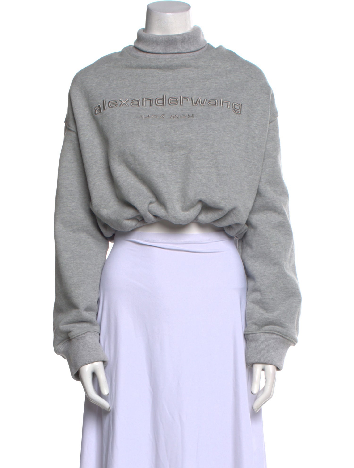 Alexander Wang Turtleneck Long Sleeve Sweatshirt