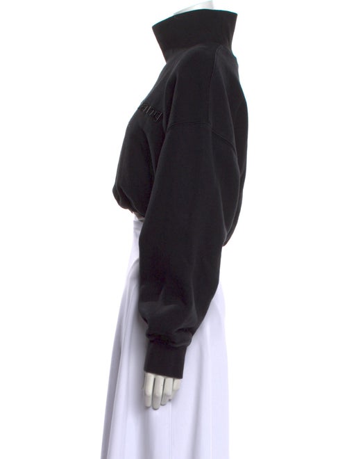 Alexander Wang Graphic Print Turtleneck Sweatshirt