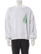 Alexander Wang Graphic Print Crew Neck Sweatshirt