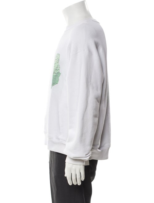 Alexander Wang Graphic Print Crew Neck Sweatshirt