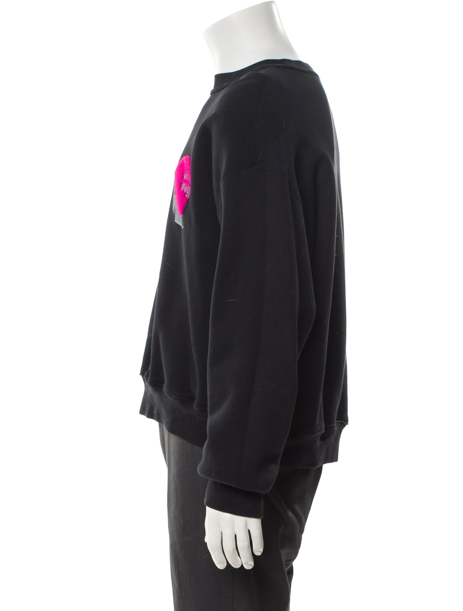 Alexander Wang Graphic Print Crew Neck Sweatshirt