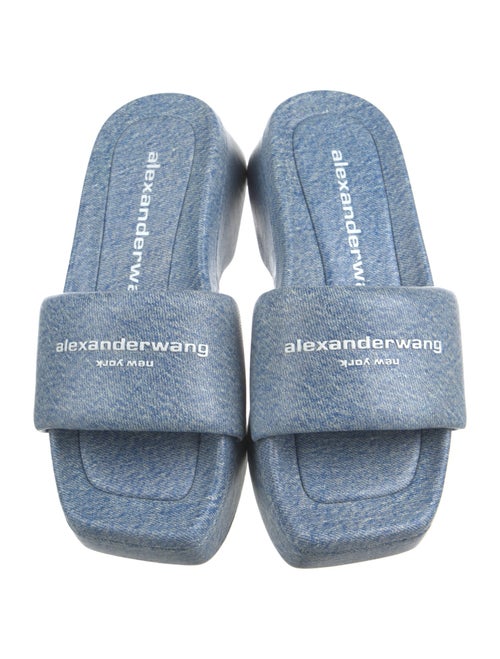 Alexander Wang Leather Slides