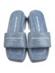 Alexander Wang Leather Slides