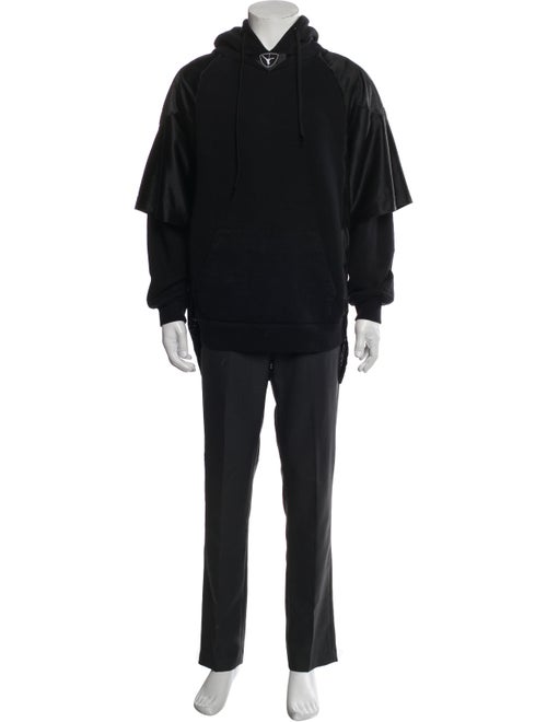 Alexander Wang Mock Neck Long Sleeve Hoodie