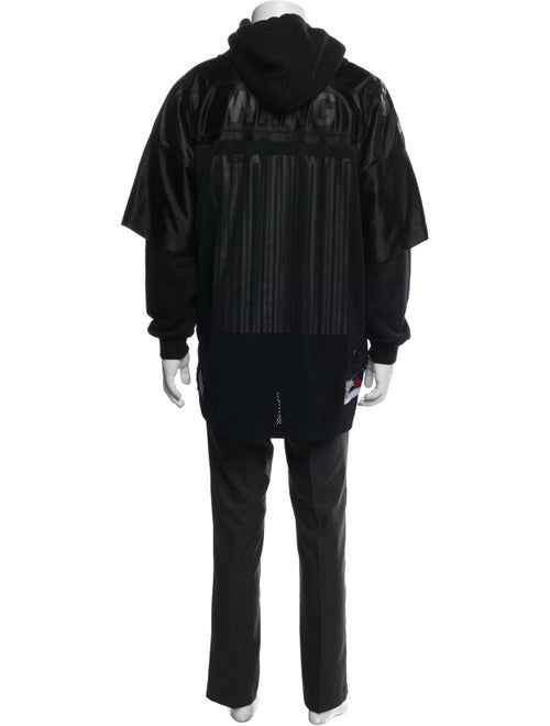 Alexander Wang Mock Neck Long Sleeve Hoodie