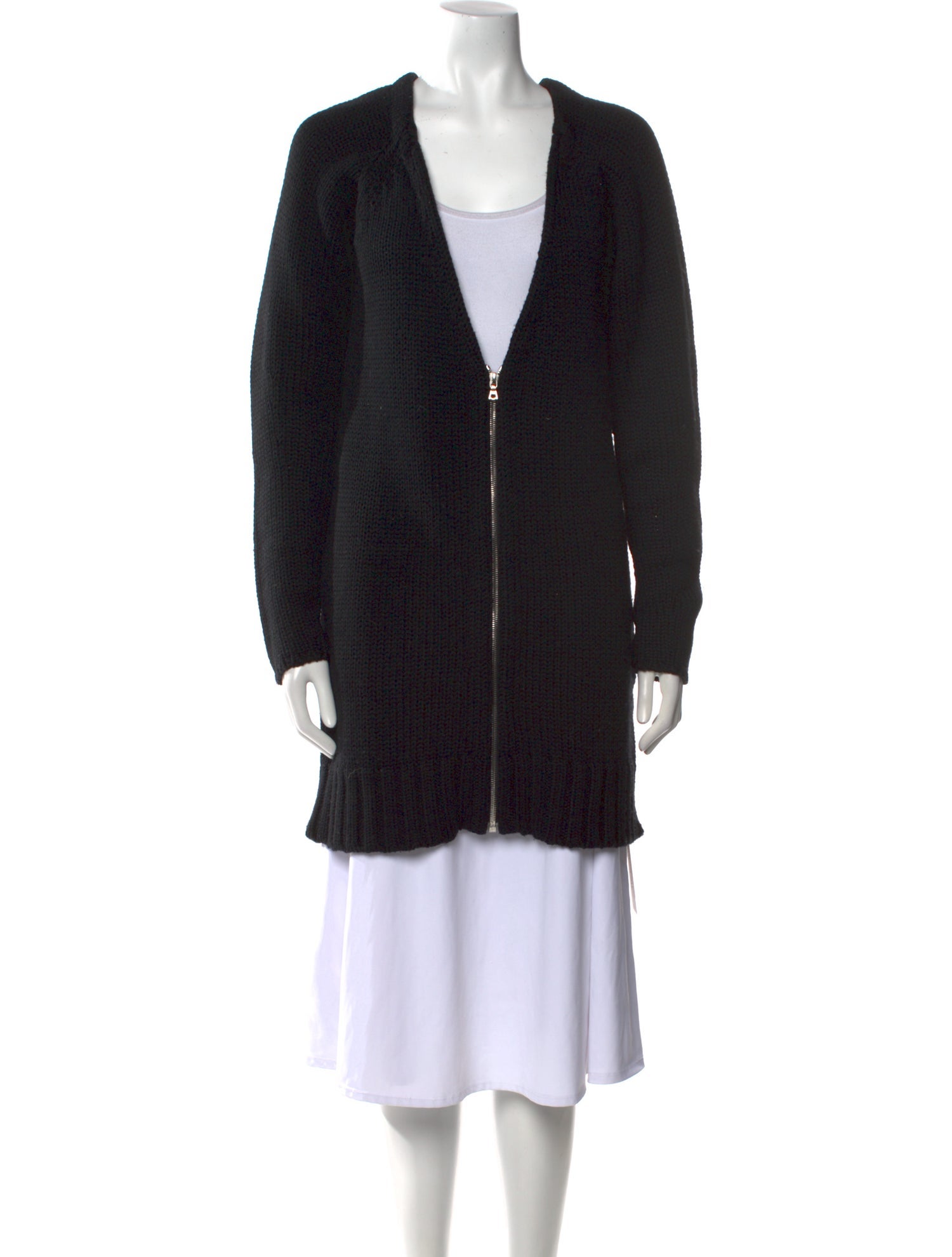 Alexander Wang Virgin Wool V-Neck Sweater