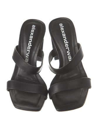 Alexander Wang Leather Slides
