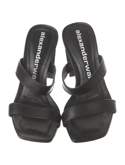Alexander Wang Leather Slides