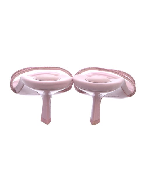 Alexander Wang Crystal Embellishments Slides