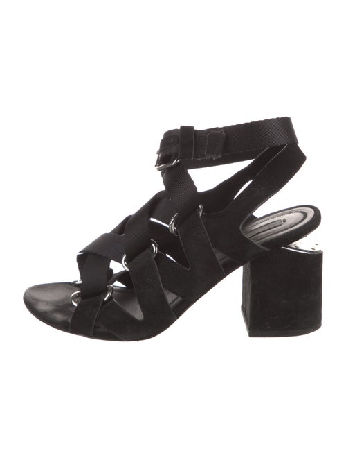 Alexander Wang Suede Gladiator Sandals