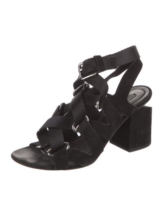 Alexander Wang Suede Gladiator Sandals