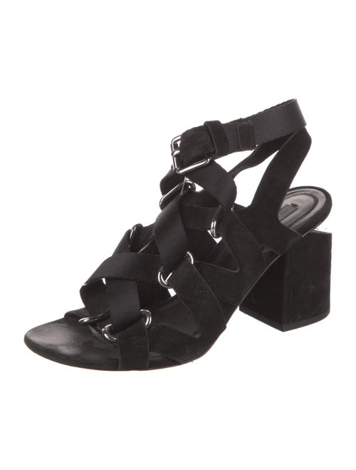 Alexander Wang Suede Gladiator Sandals