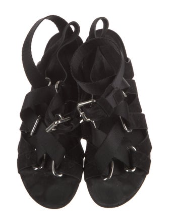 Alexander Wang Suede Gladiator Sandals