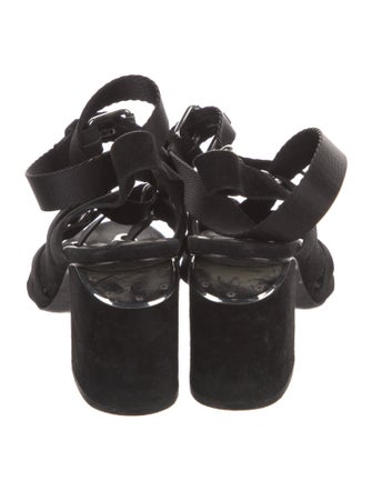 Alexander Wang Suede Gladiator Sandals