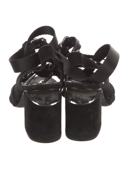 Alexander Wang Suede Gladiator Sandals