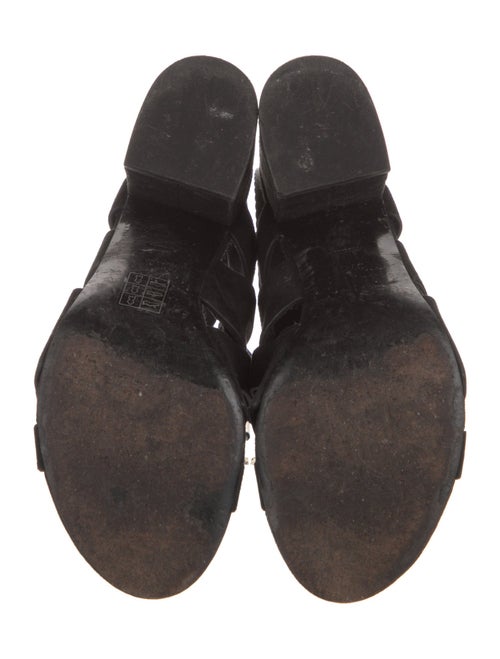 Alexander Wang Suede Gladiator Sandals