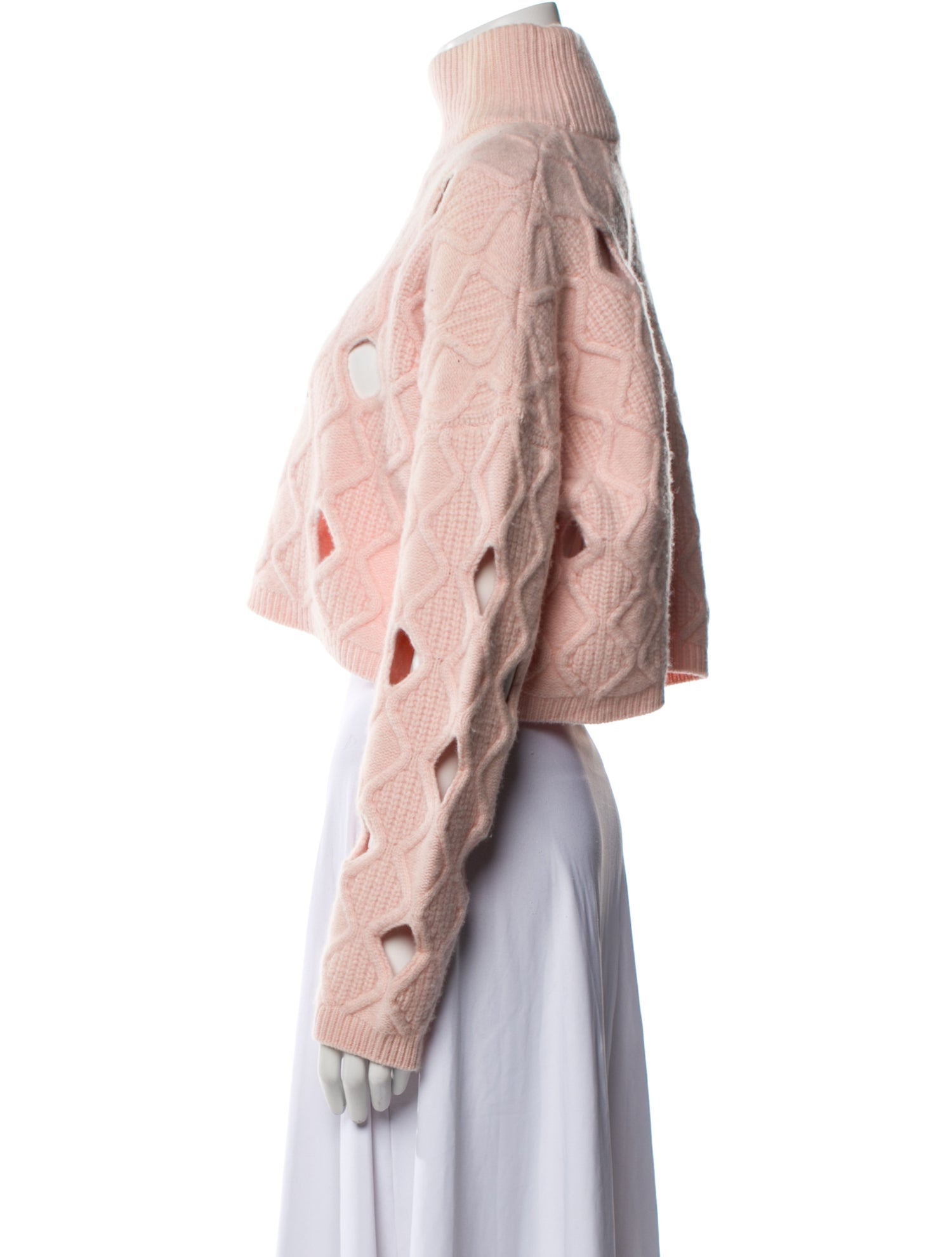 Alexander Wang Printed Turtleneck Sweater