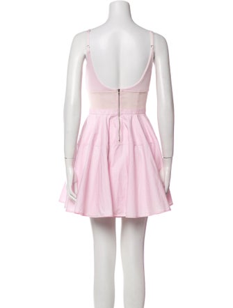 Alexander Wang Scoop Neck Mini Dress