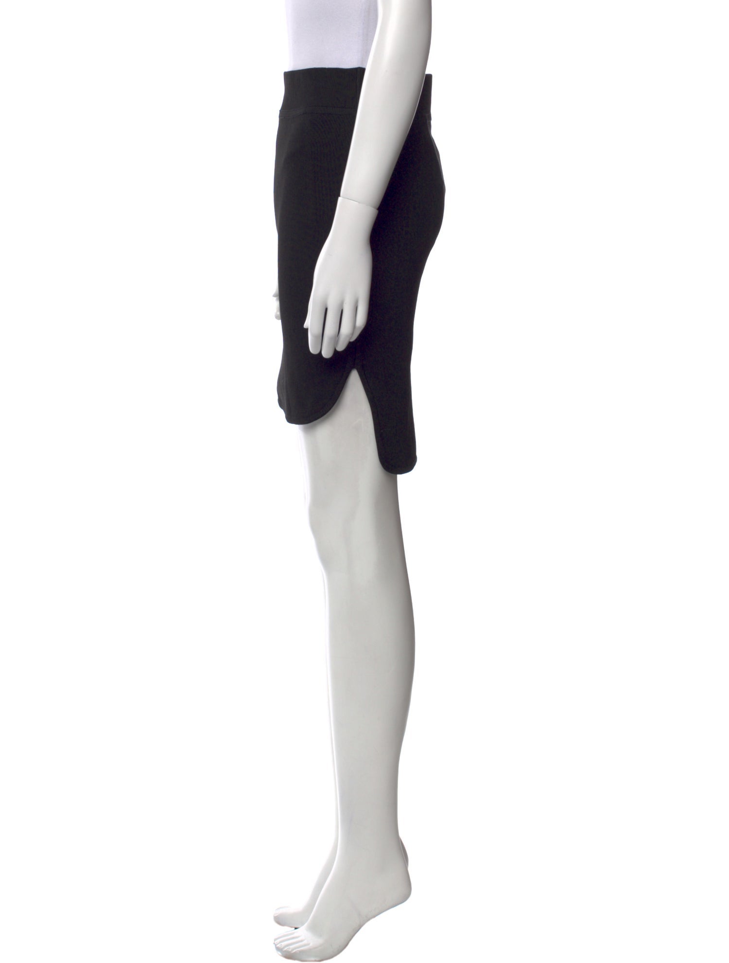 Alexander Wang Pleated Accents Knee-Length Skirt