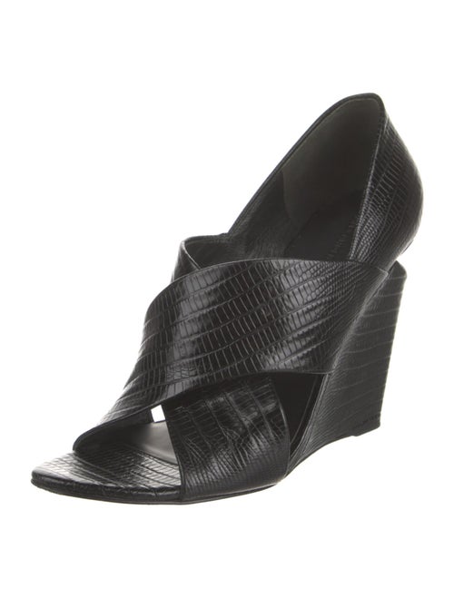 Alexander Wang GG Embossed Leather Slingback Pumps