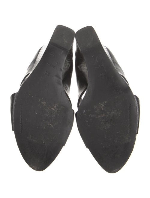 Alexander Wang GG Embossed Leather Slingback Pumps