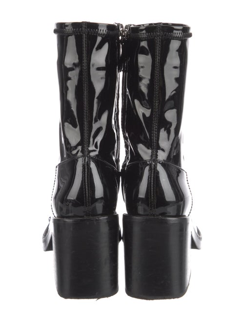 Alexander Wang Patent Leather Sock Boots