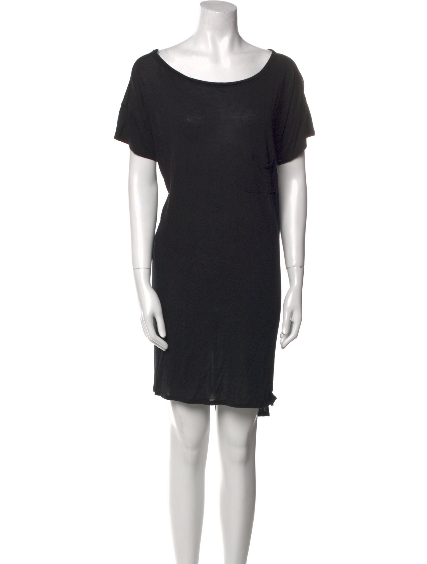 Alexander Wang Bateau Neckline Mini Dress