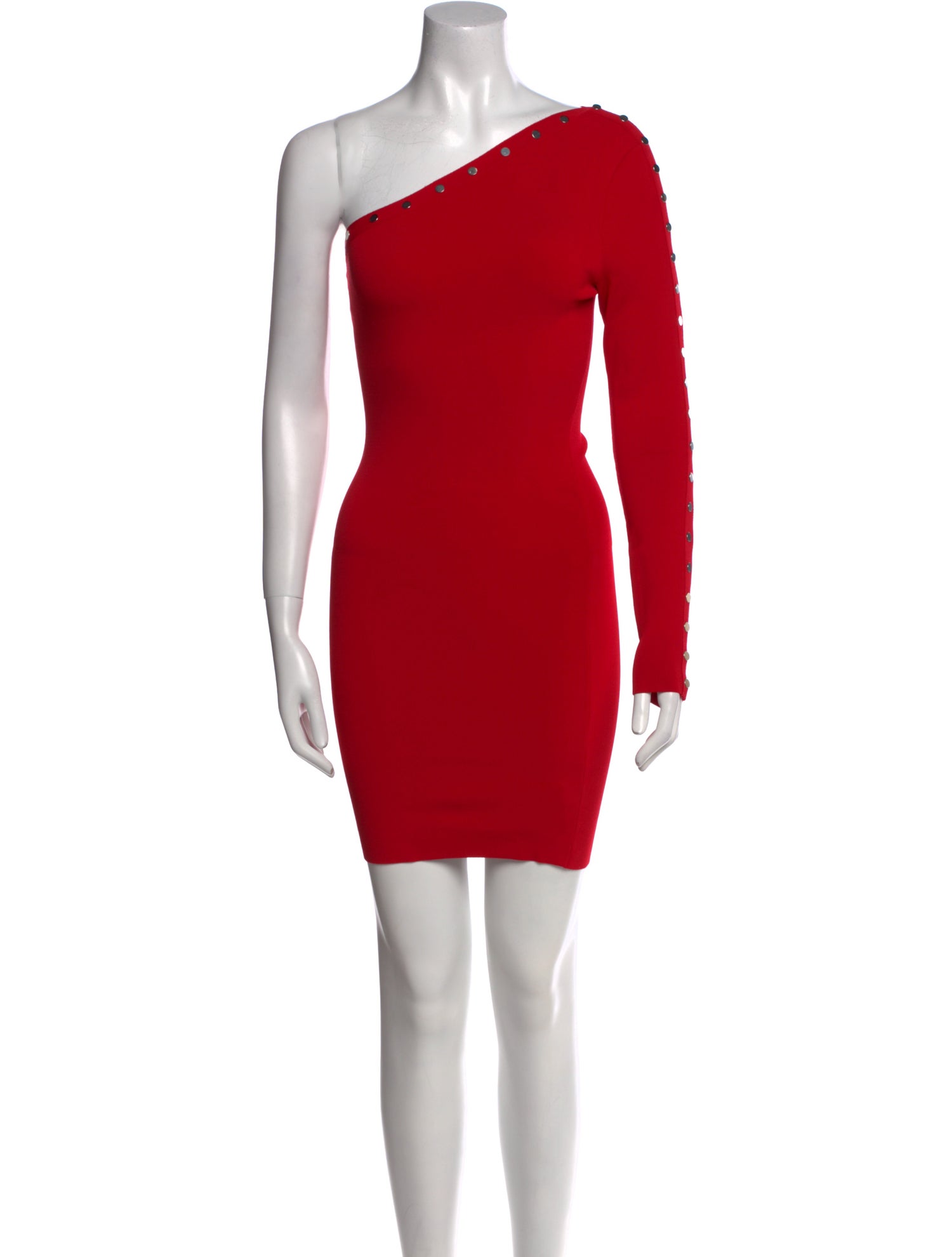 Alexander Wang One-Shoulder Mini Dress