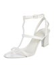 Alexander Wang Leather T-Strap Sandals
