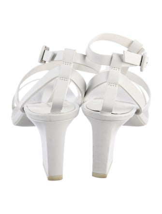 Alexander Wang Leather T-Strap Sandals